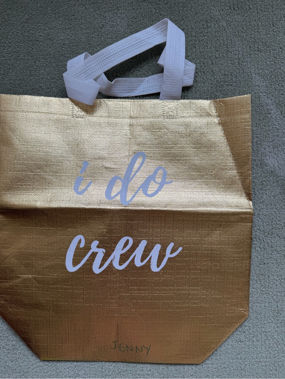 🗽"I Do Crew" Bridal Tote Bag